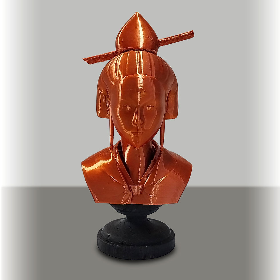 Thumbnail: 1/6 Scale Highlord Umi Silk Metallic Color Bust / Open Edition
