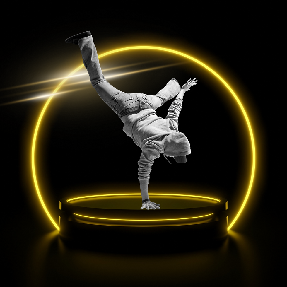 黒 黄色 ネオン ダンス ブレイキン SNS アイコン 正方形.png