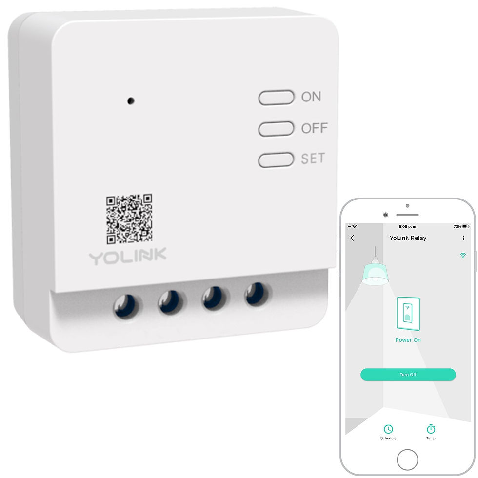 YOLINK smart WiFi switch with app control