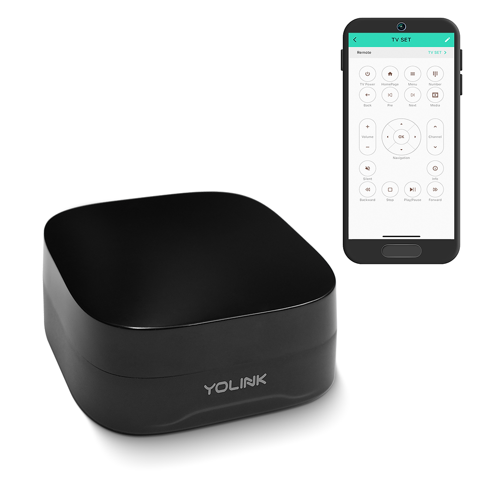 YOLINK smart remote control with mobile app