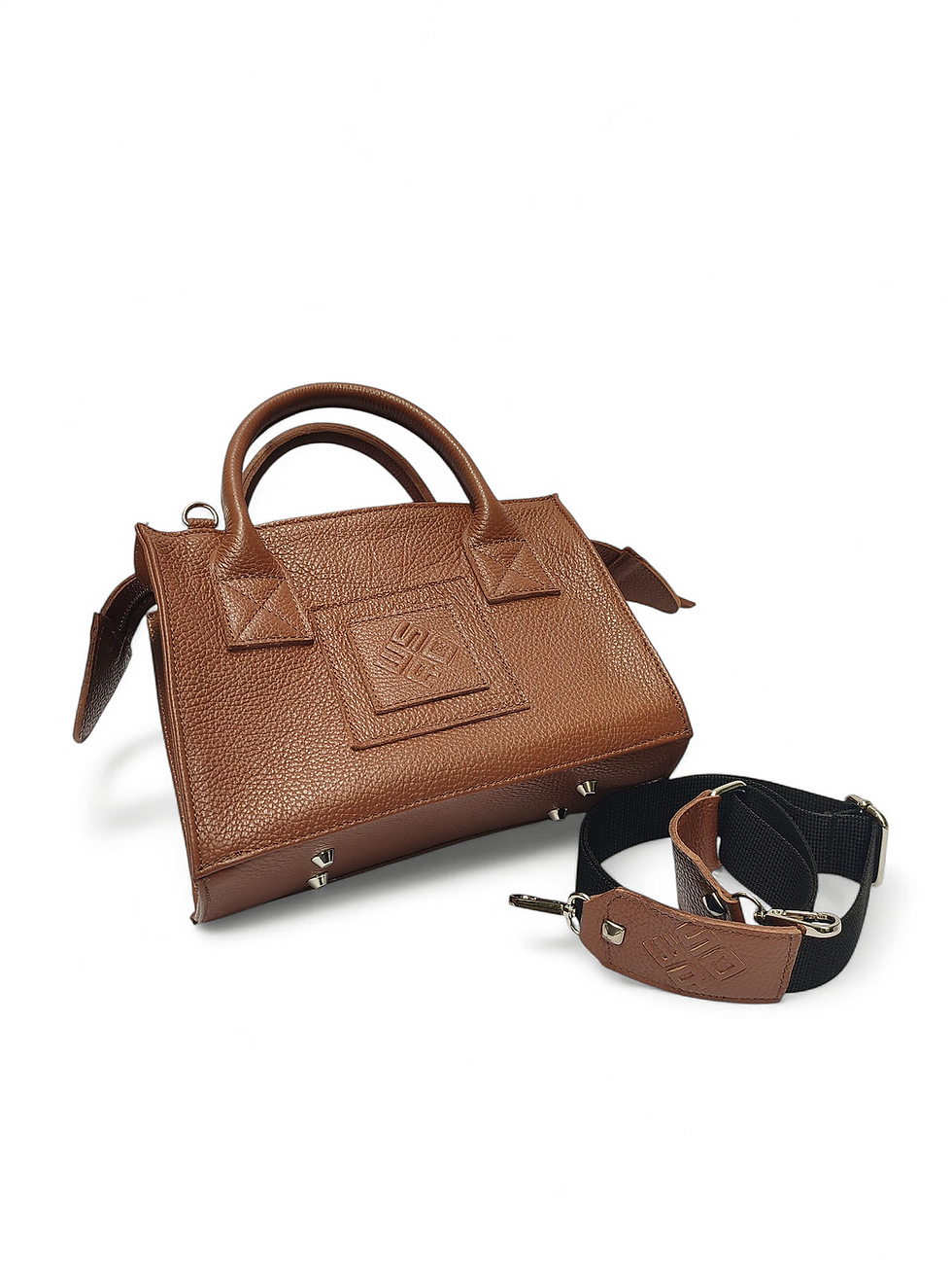Μικρογραφία: IRIS small camel leather bag