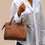 Μικρογραφία: IRIS small camel leather bag