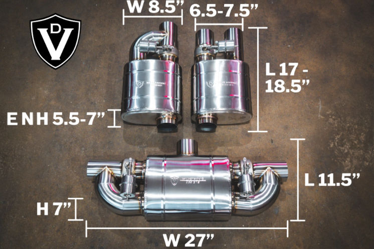 Thumbnail: Valvetronic Universal Valved Muffler GR86 / GR Corolla