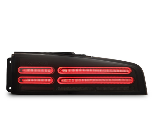 AlphaRex NOVA Series Quad-Loop Tail Lights ALPHA BLACK Nissan Z