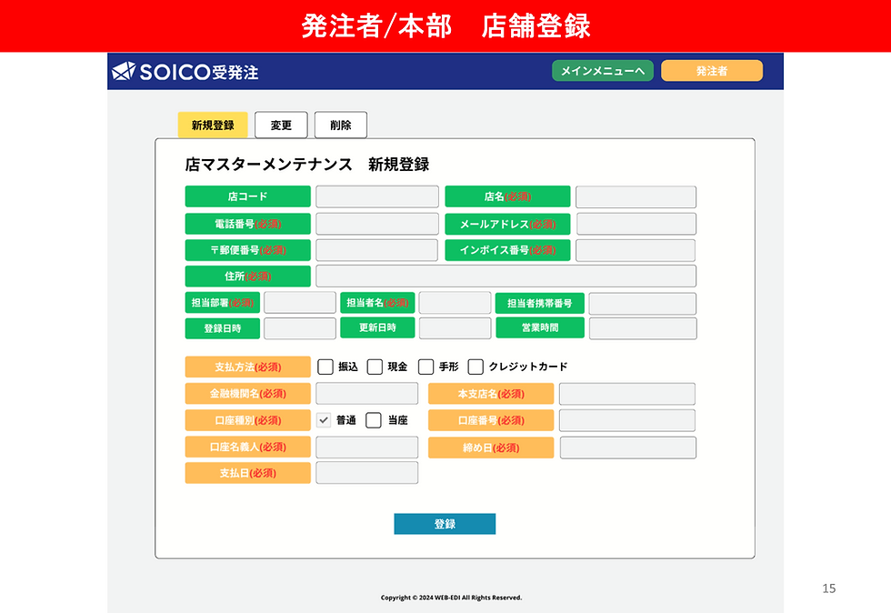 SOICO受発注