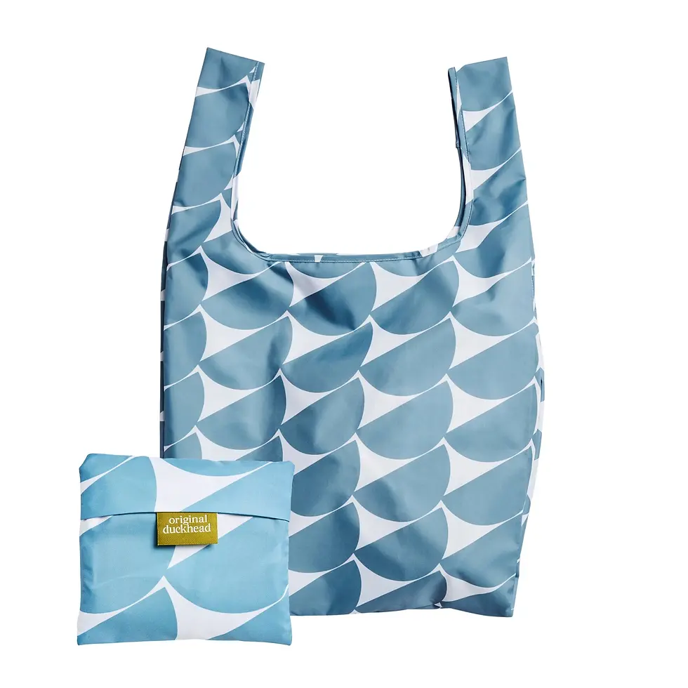 Saco de compras Ecológico Reutilizável Denim Moon
