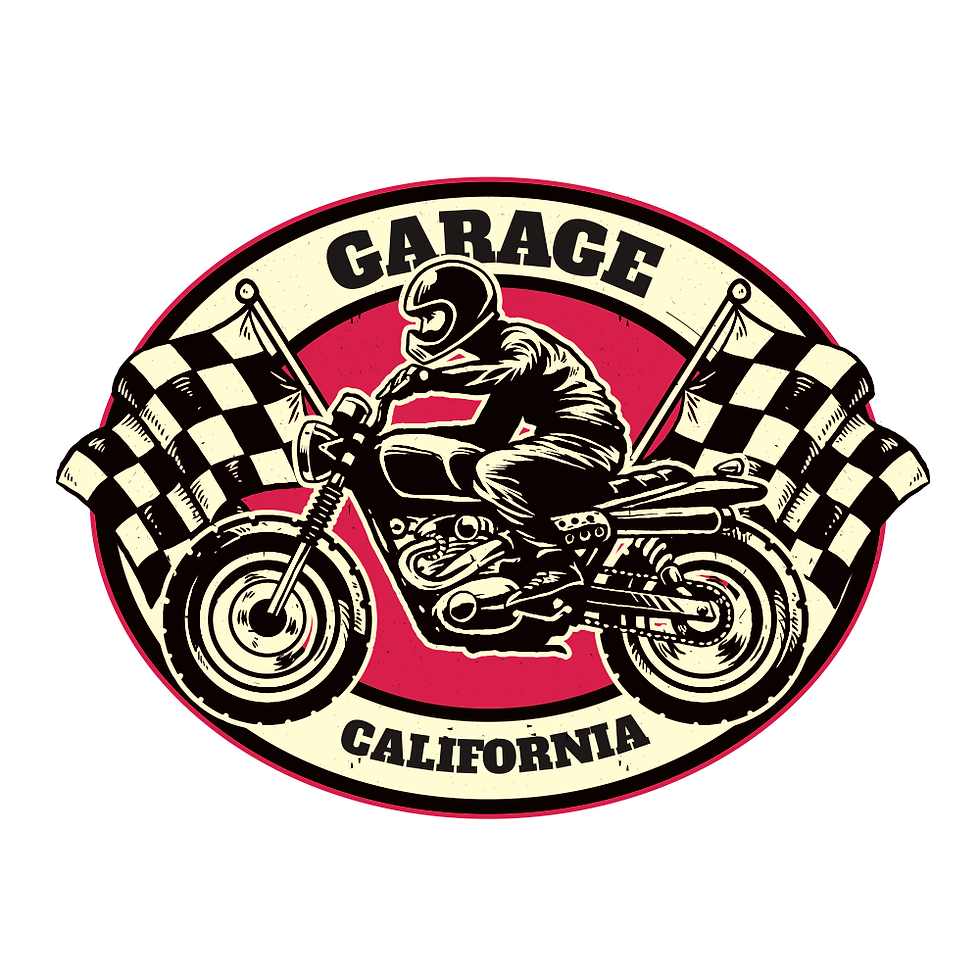 Miniatura: Motor Garage Retro Design