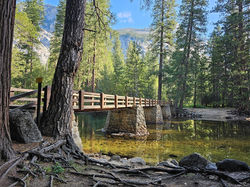 Merced River Footbridge