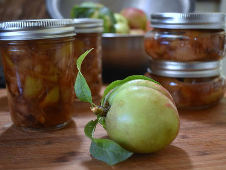 White Nectarine-Lime Jam