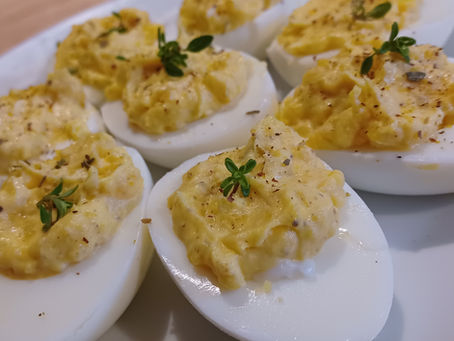 The Romaines of the Day Deviled Eggs #BlendsBash2022 #Sponsored