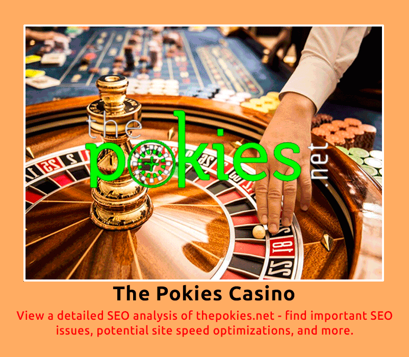The Pokies Net interface animation