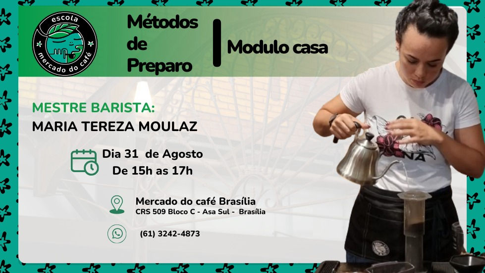 Curso Métodos de Preparo de Café | Módulo Casa