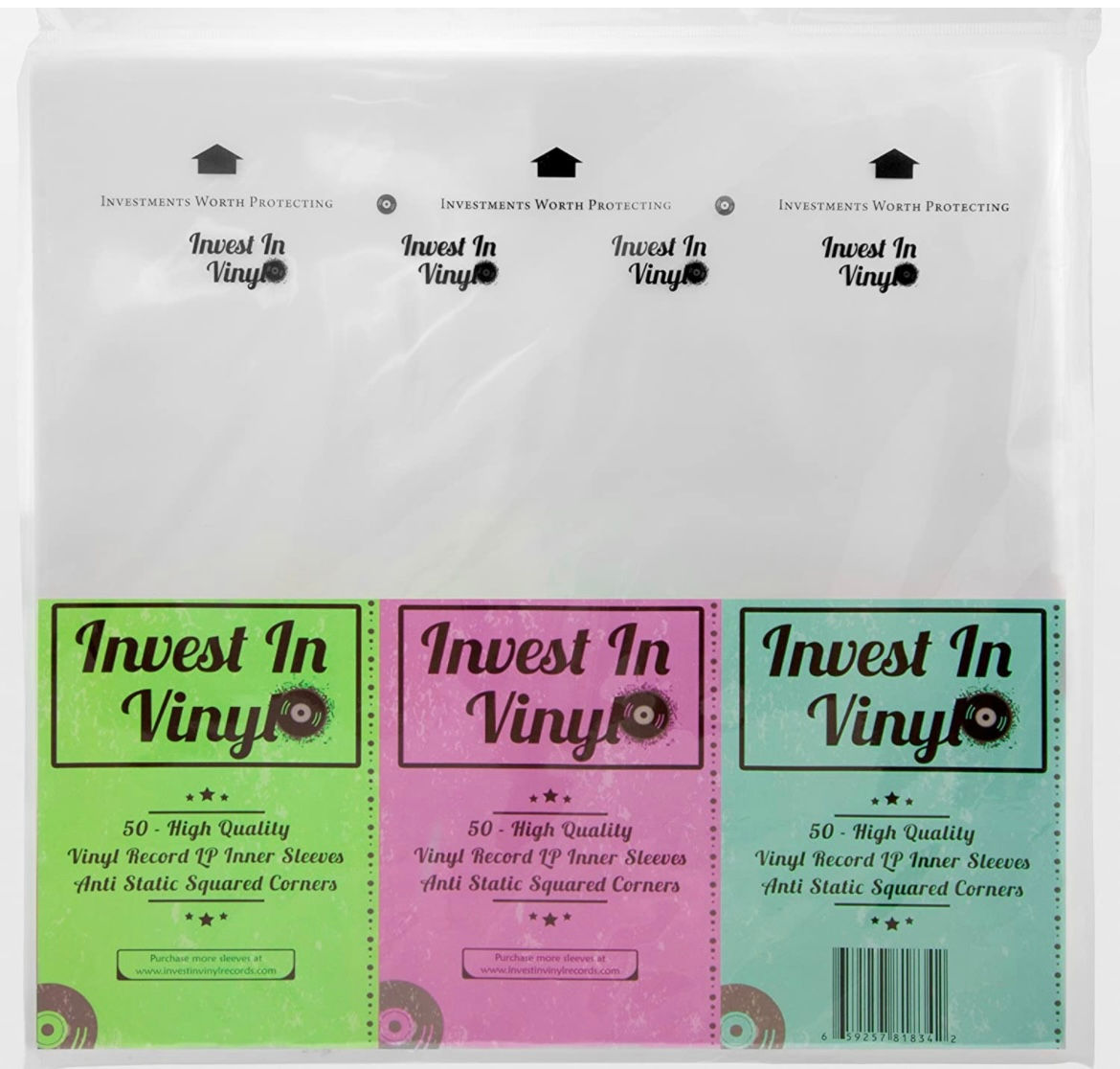 Inner Vinyl Sleeves (50 Count )