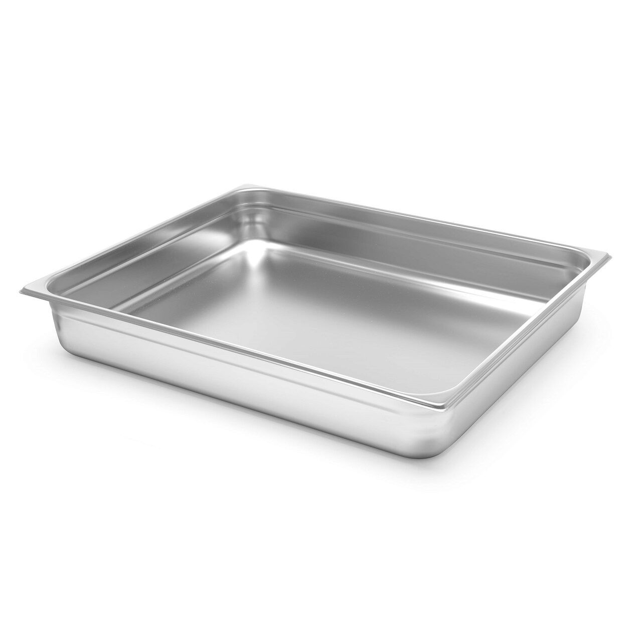 Cuva GN2/1, 650x530x65 mm, inox AISI 304 18/10, grosime 0,8 mm, 19 litri PROFI LINE