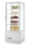 233665, Vitrina rece, 98 litri, 0°C-12°C, 190W, 4 rafturi ajustabile, 452x406x1116mm