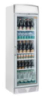 CH TKG 390C, Vitrina refrigerare, 1 usa batanta din sticla, caseta luminoasa, 350 litri Vitrina refrigerare, 1 usa batanta