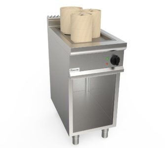 Dim Sum electric 3 cosuri, 24 litri si suport, 7,0 kW, 400x700x850 mm, linia Lady 700Dim Sum electric 3 cosuri, 24 litri si s