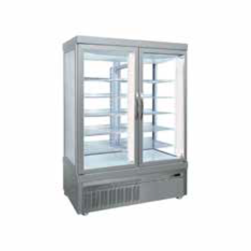 MG 0127.393.002, Vitrina frigorifica cofetarie dubla 880 litri Gri, MAPF 880 V