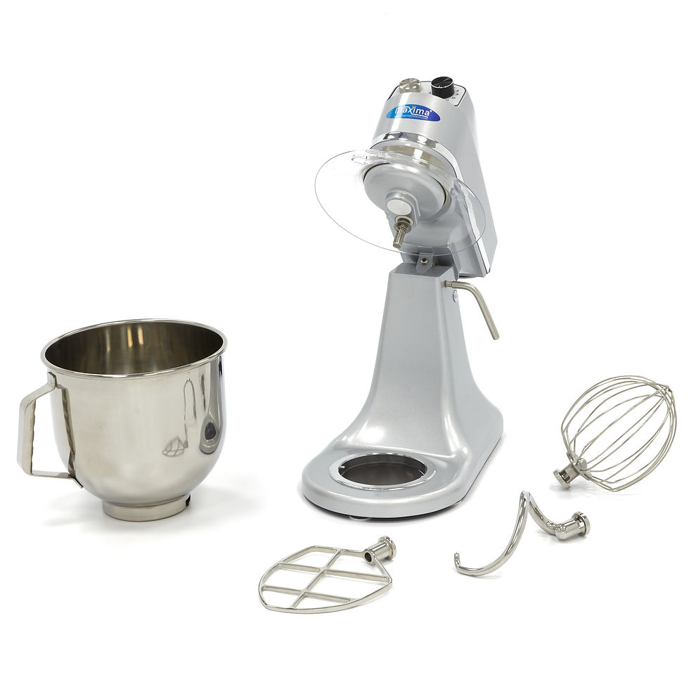 MX 09360755, Mixer planetar 7 litri, 11 viteze (100-938rpm), 350W, SILVER