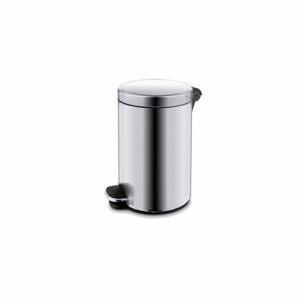 068201, Pubela inox satinat, 20 litri, Ø300mm, h 440mm, cu pedala, cos de gunoi din inox, cos de gunoi cu pedala, stalgast ro