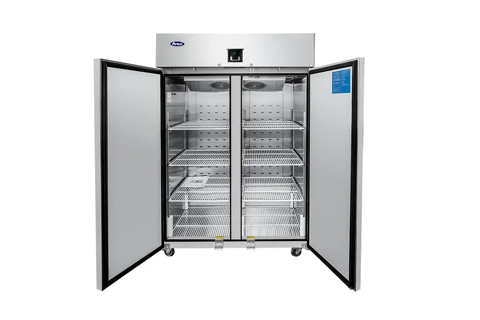 Dulap congelare 2 usi, inox, 1400 litri, Clasa C, 1314x805x2065 mm EPF