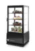 Vitrina rece, 78 litri, 0°C-12°C, 170 W, 3 rafturi reglabile, 452x406x966mm