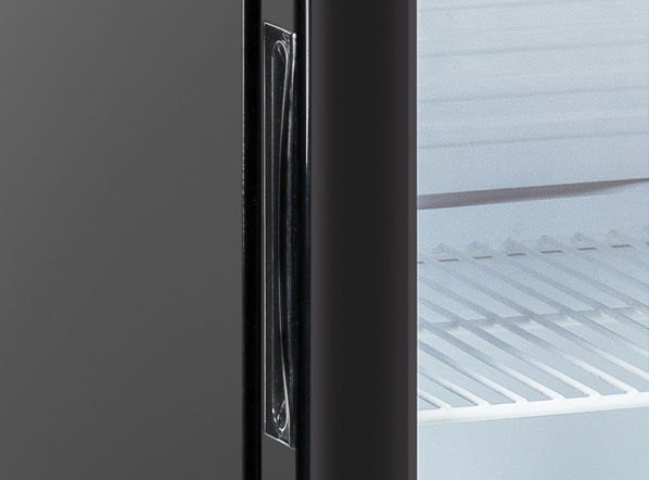 Miniatură: Mini frigider cu usa din sticla, 52 litri, 437x485x510 mm Negru