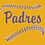 Thumbnail: T-Shirt - Padres Threads (No Custom Name/Number)
