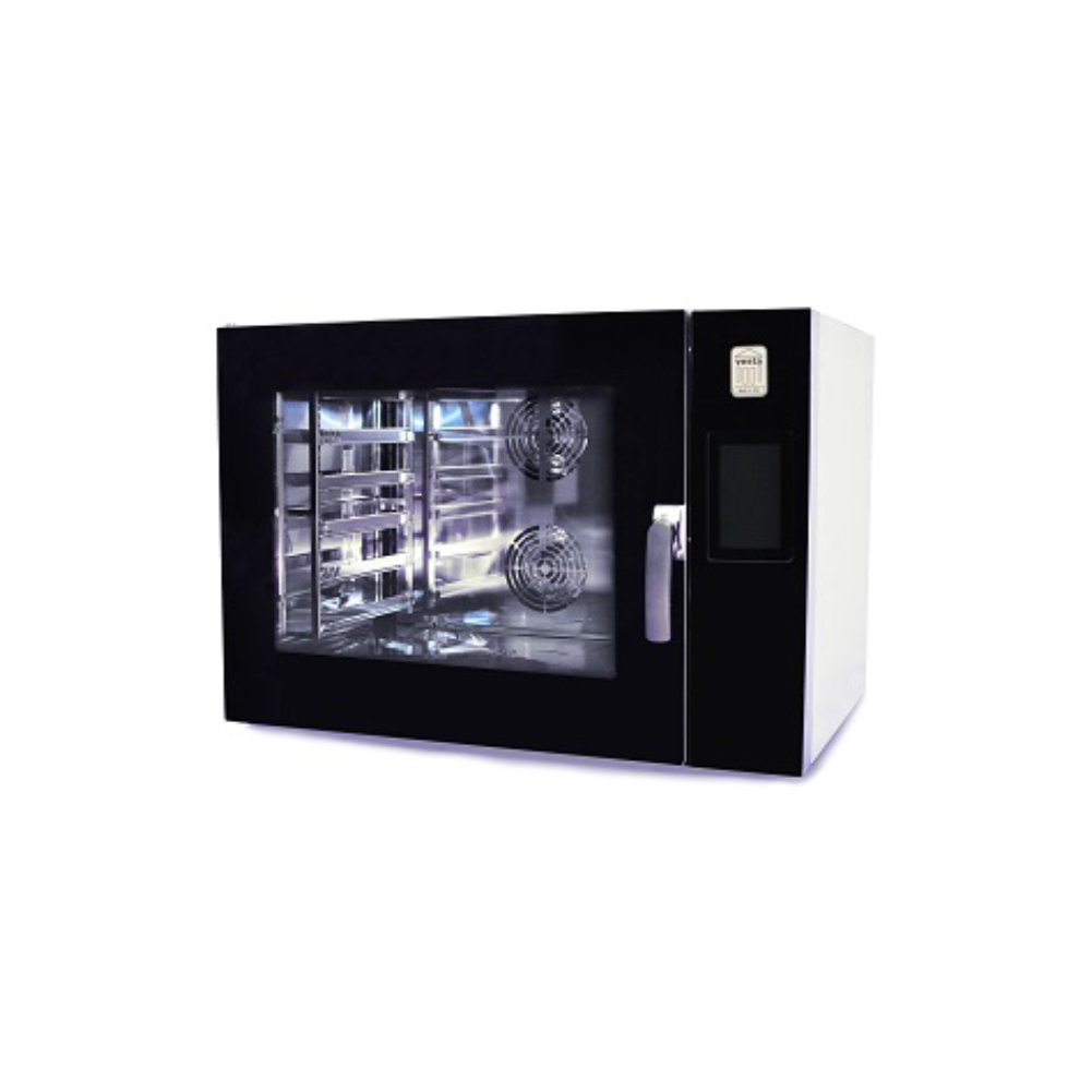 0V0611E, Cuptor electric cu convectie si abur, touch screen, 6 tavi 600x400mm