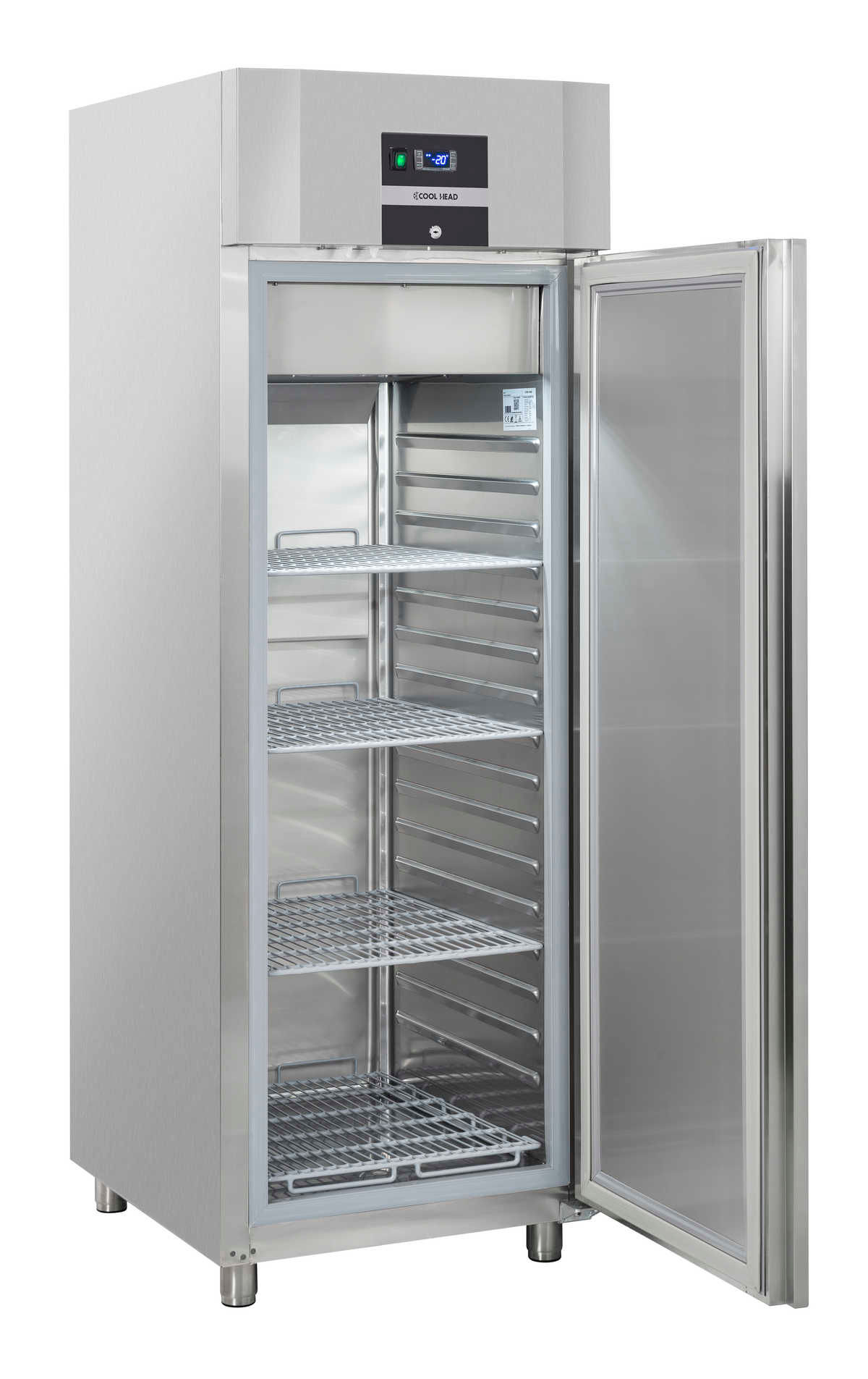 Dulap congelare cu 1 usa din inox, clasa C, 550 L, 705x918x2085 mm, PREMIUM