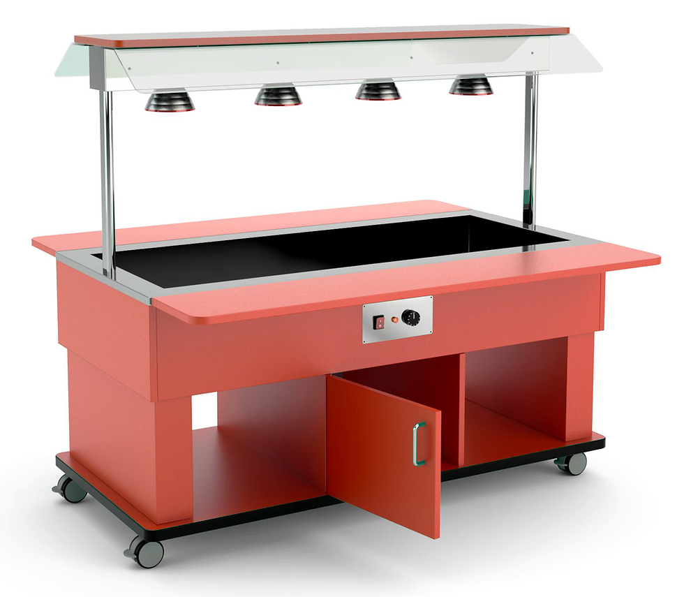 Transform your children's lunch into a fun and safe experience with the HAPPY range of equipment