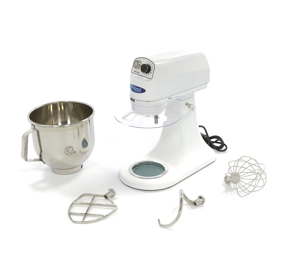 Miniatură: 09300154, Mixer planetar 7 litri, 11 viteze (100-938rpm), 350W, mixere planetare ieftine, maxima romania