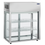 Miniatură: Vitrina frigorifica orizontala de banc, Inox, 177 litri, 805x438x970 mm