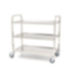 MX 09300546, Carucior servire inox cu 3 nivele 950x510x940 mm