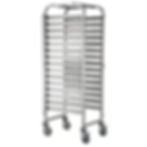 810651, Carucior debarasare tavi, inox, 15 tavi, hendi, hendi romania, import direct hendi