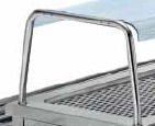 Suport tubular cu prindere pentru Salad Bar pentru suprastructura linia EMAINOX