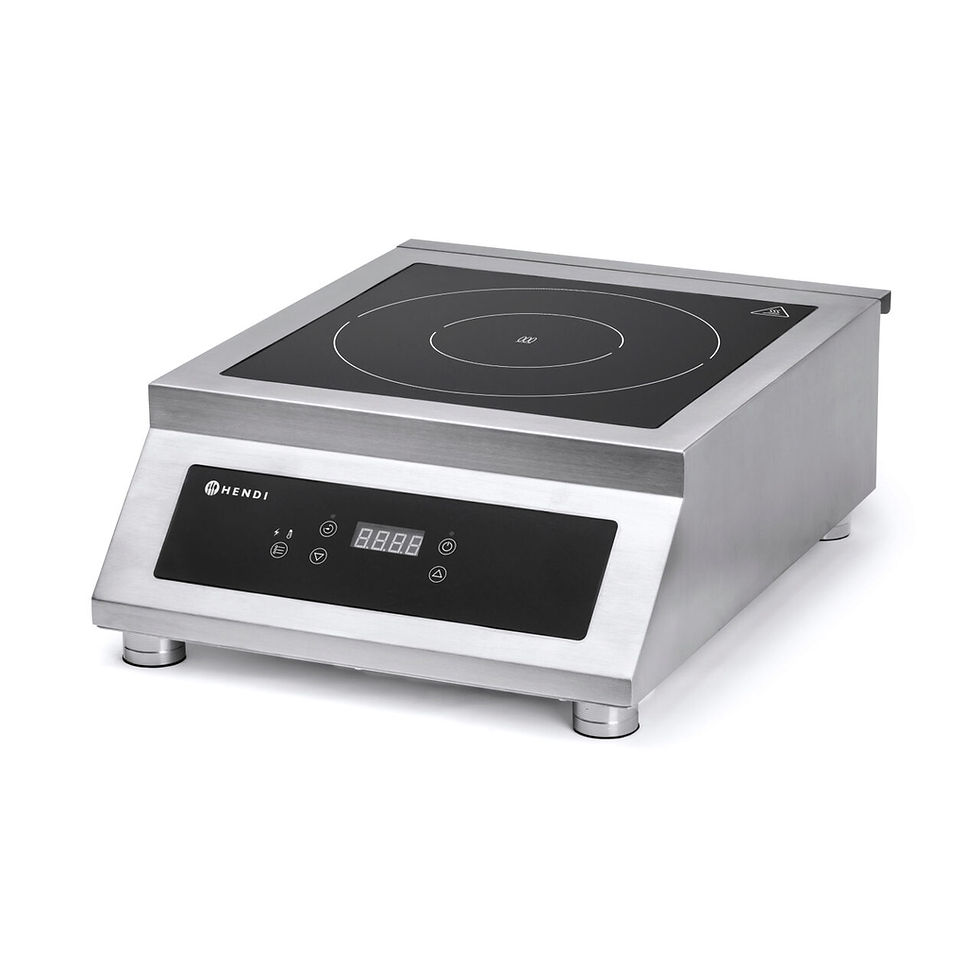 Plita cu inductie de banc 5,00 kW, 380 V, 400x515x168 mm