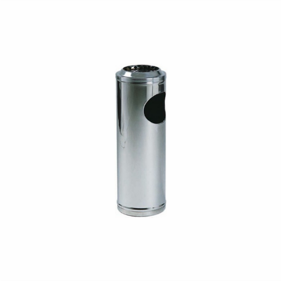 FG AV4650, Scrumiera inalta, cu cos gunoi, inox, h 600mm, Ø200mm