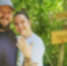 Engaged at the Traveler tent!