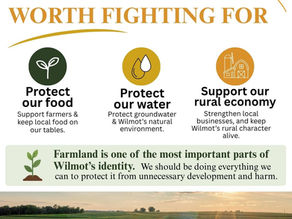 How important is protecting Wilmot's farmland when you vote?