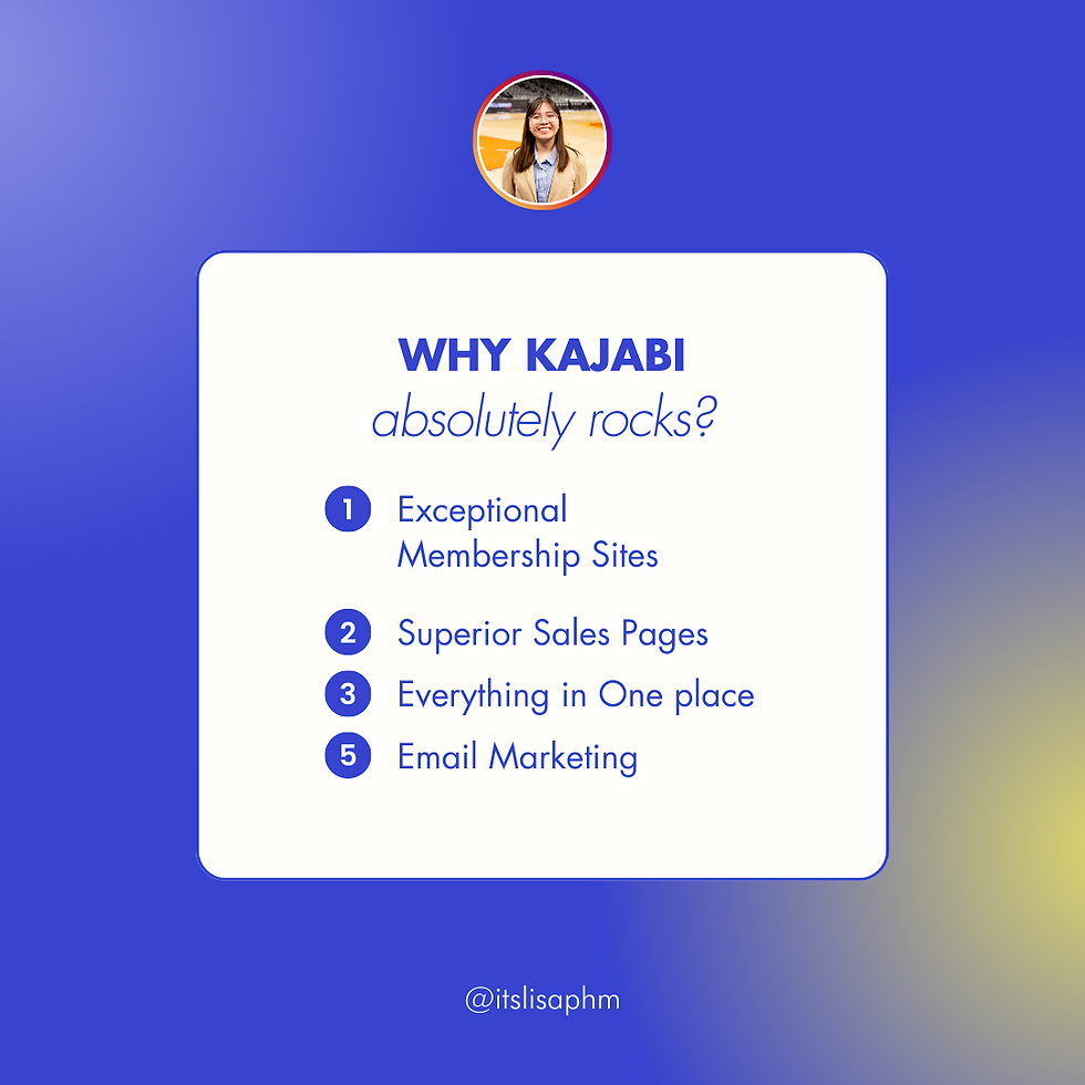 why kajabi is the best LMS