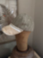 Thumbnail: Embellished Baseball Cap - Worn Khaki