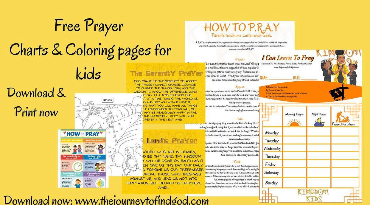 Free Prayer Kit (Printable)