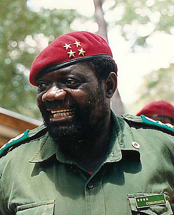 Unita leader Jonas Savimbi