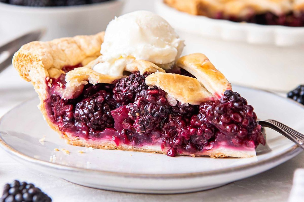 Blackberry Pecan Pie Recipe