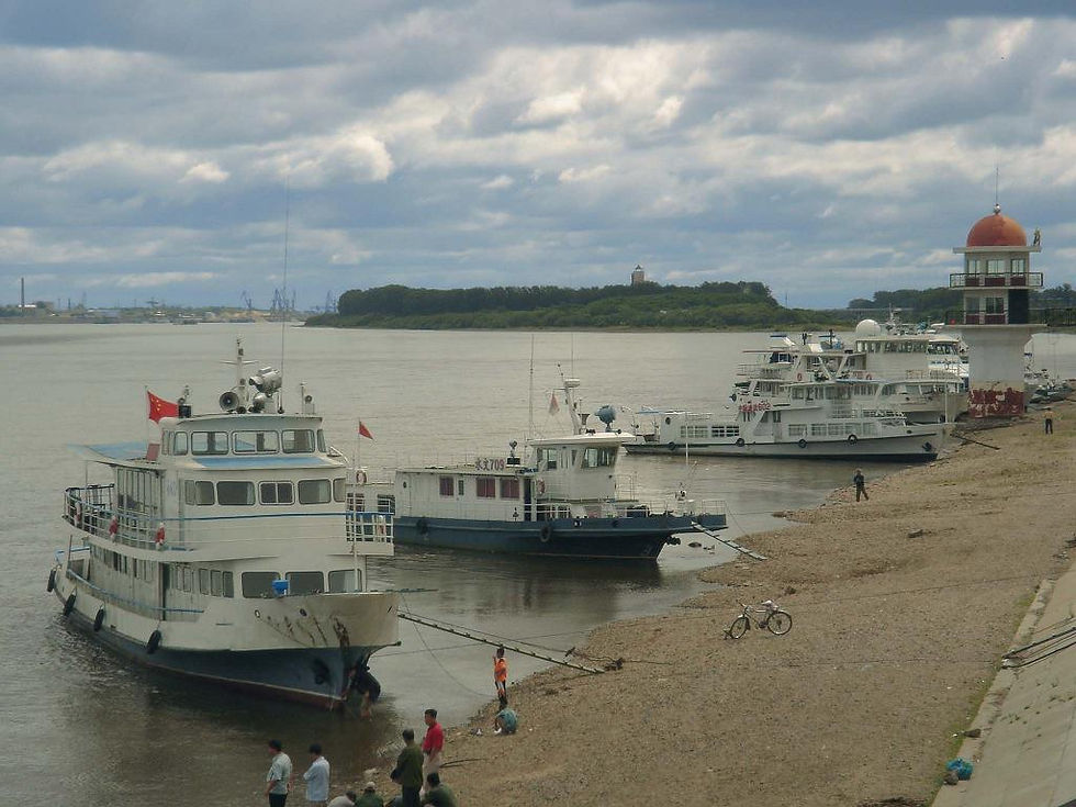 The Heilongjiang shore