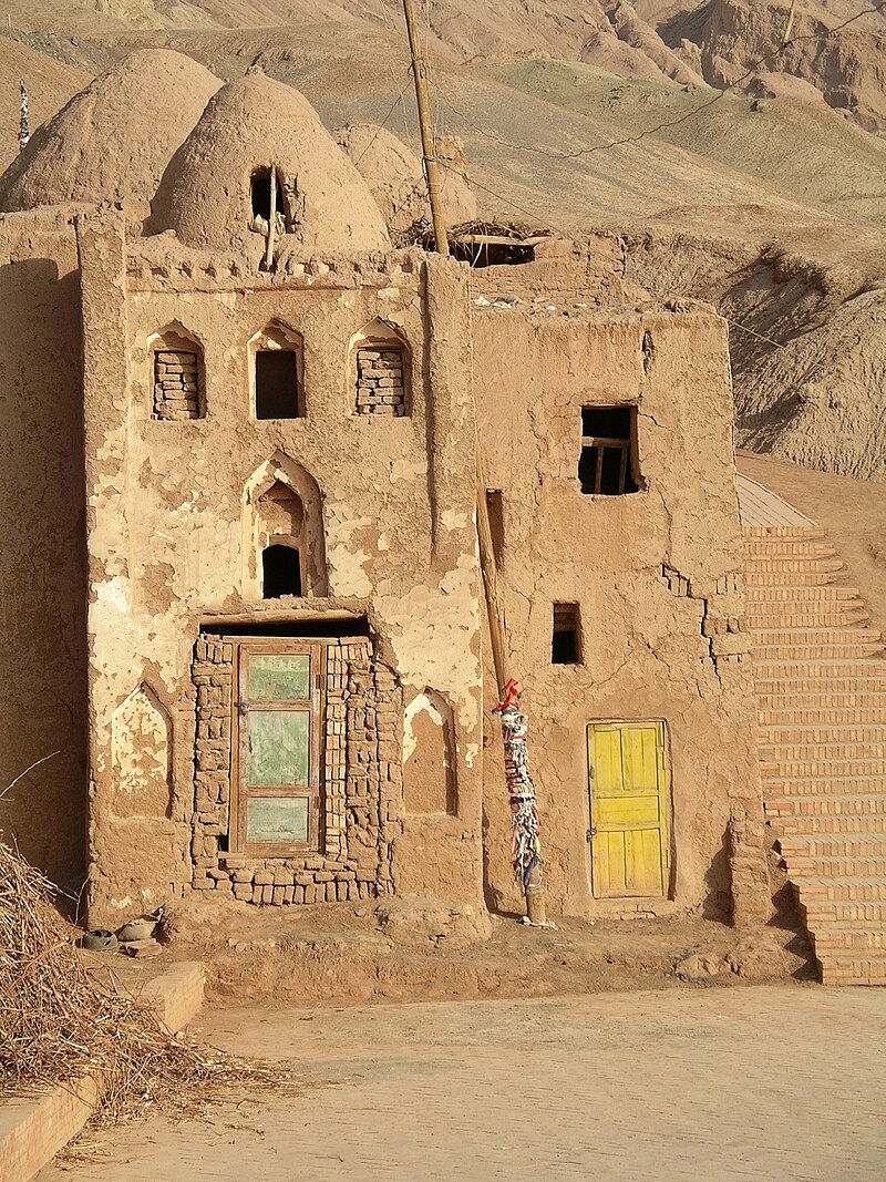 Mosque in Tuyoq, Xinjiang