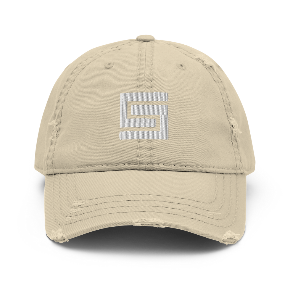 Thumbnail: Distressed Dad Hat SHOSUM LOGO
