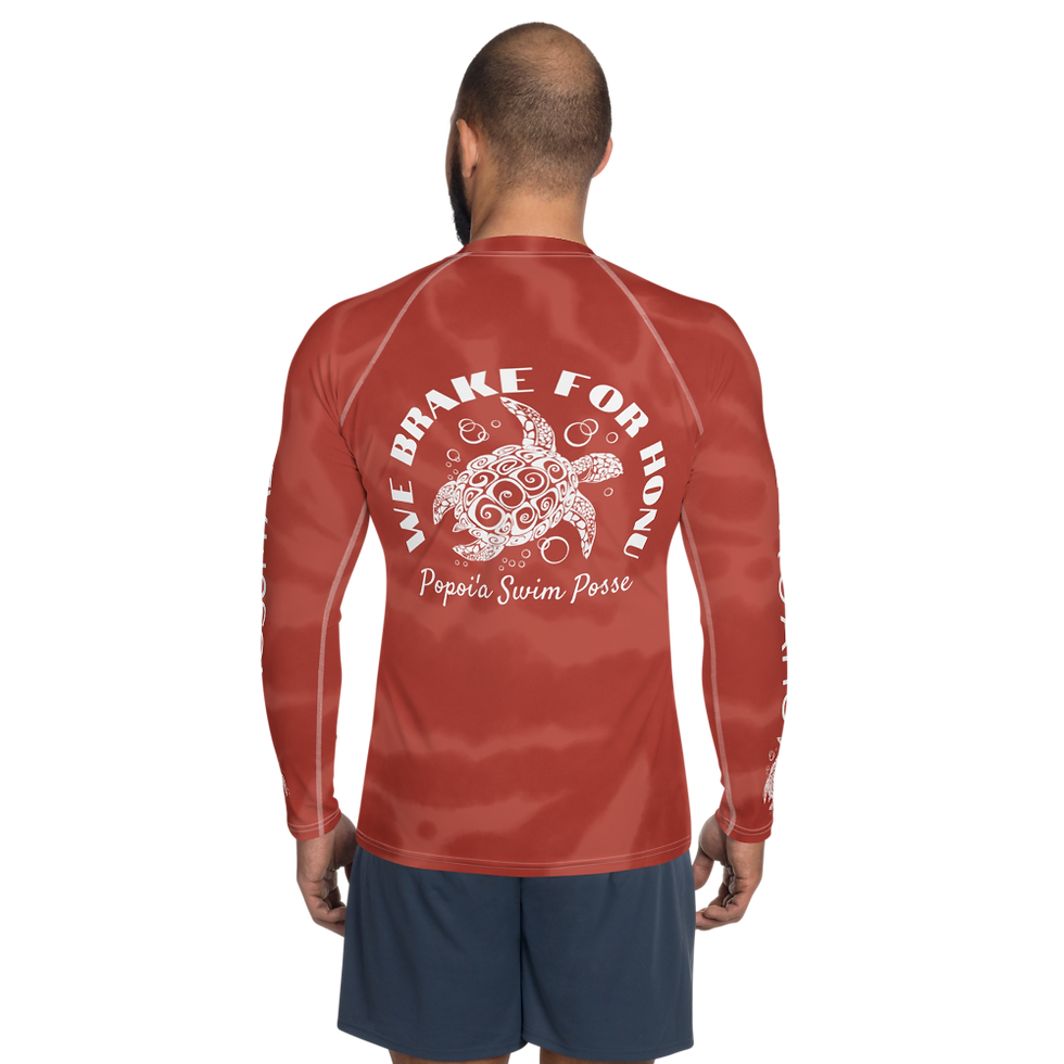 Thumbnail: RED DIRT w/ White Font "We Brake For Honu"