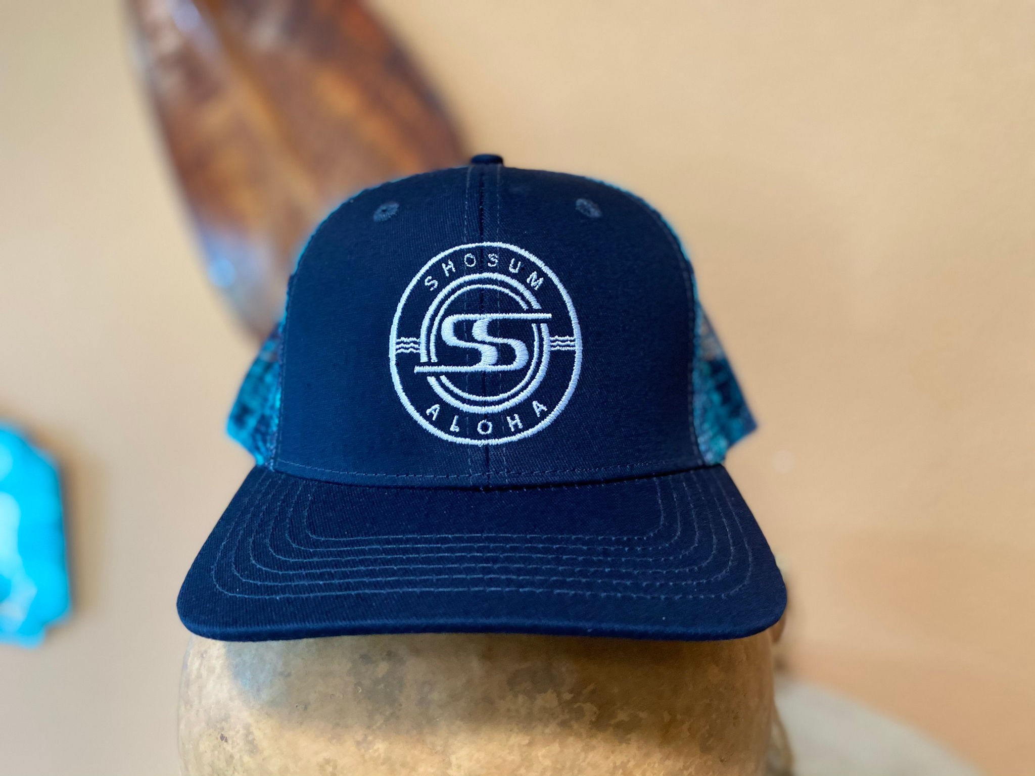 Navy Kalo Curved Bill >